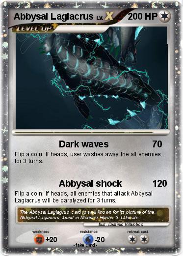 Pokemon Abbysal Lagiacrus