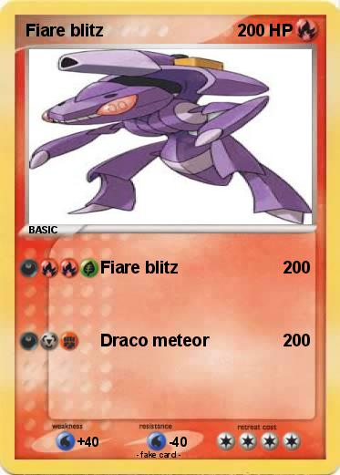 Pokemon Fiare blitz