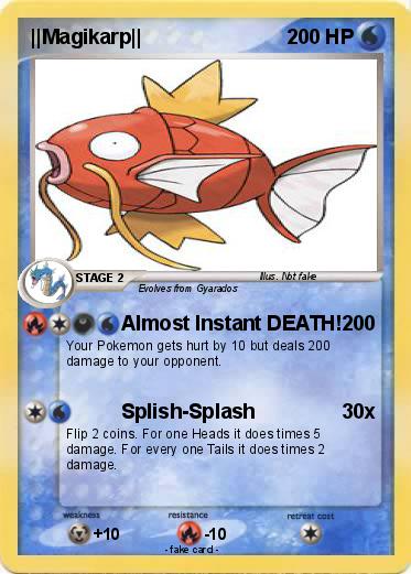 Pokemon ||Magikarp||