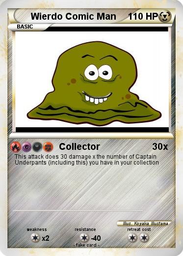Pokemon Wierdo Comic Man