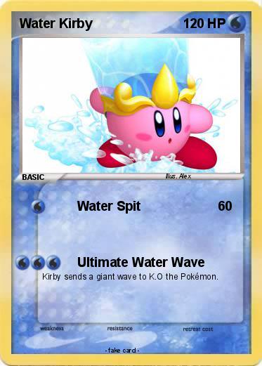 Pokemon Water Kirby