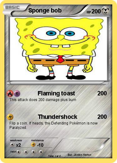 Pokemon Sponge bob