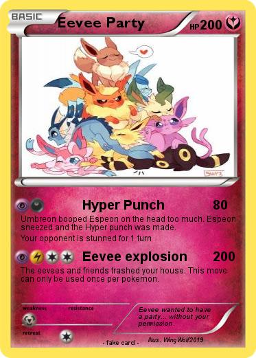 Pokemon Eevee Party