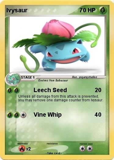 Pokemon Ivysaur
