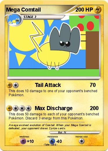 Pokemon Mega Comtail