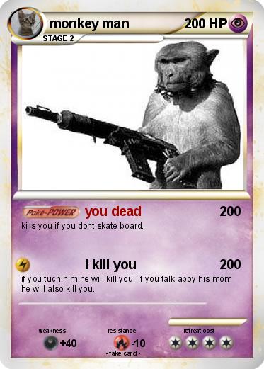 Pokemon monkey man
