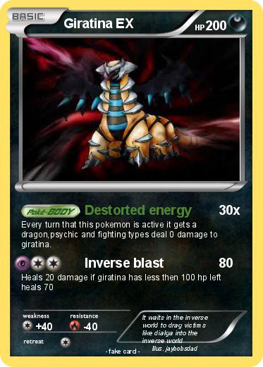 Pokemon Giratina EX