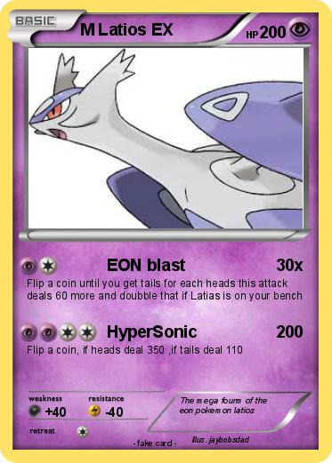 Pokemon M Latios EX