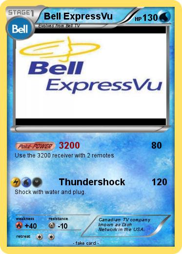 Pokemon Bell ExpressVu