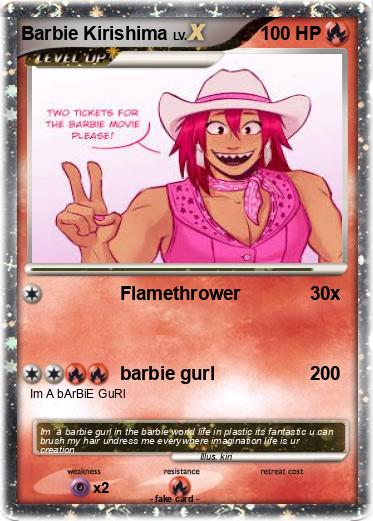 Pokemon Barbie Kirishima