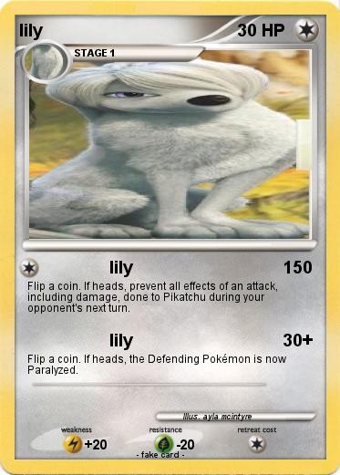 Pokemon lily