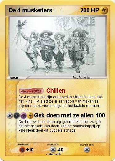 Pokemon De 4 musketiers