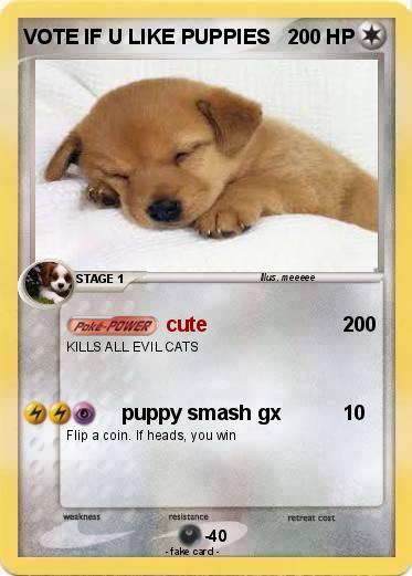 Pokemon VOTE IF U LIKE PUPPIES