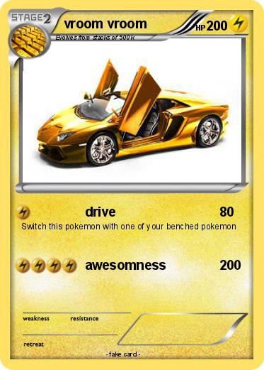 Pokemon vroom vroom