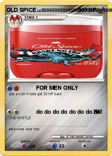 Pokemon OLD SPICE