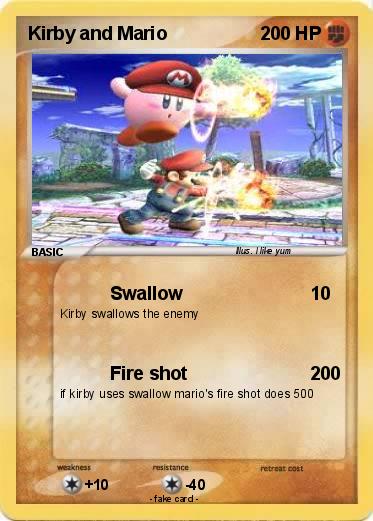 Pokemon Kirby and Mario