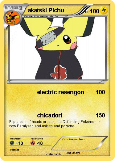 Pokemon akatski Pichu