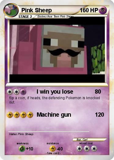 Pokemon Pink Sheep