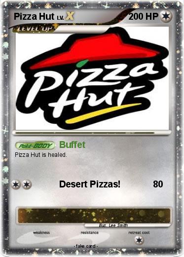 Pokemon Pizza Hut