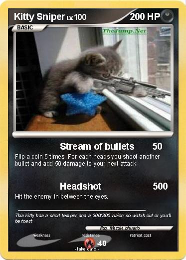 Pokemon Kitty Sniper