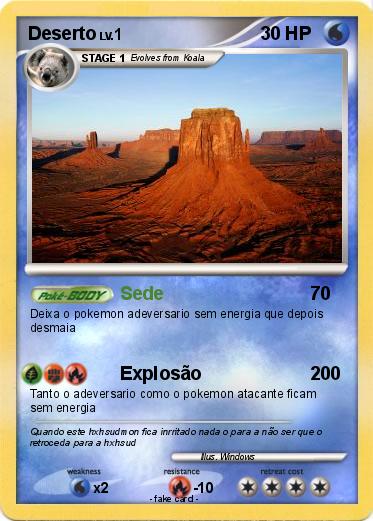 Pokemon Deserto