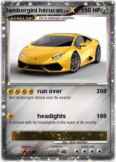 Pokemon lamborgini hérucan