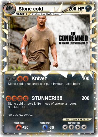Pokemon Stone cold