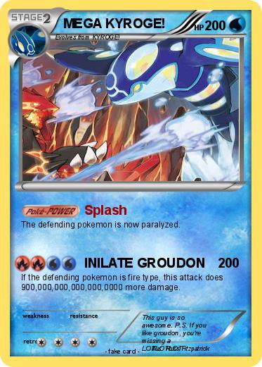 Pokemon MEGA KYROGE!