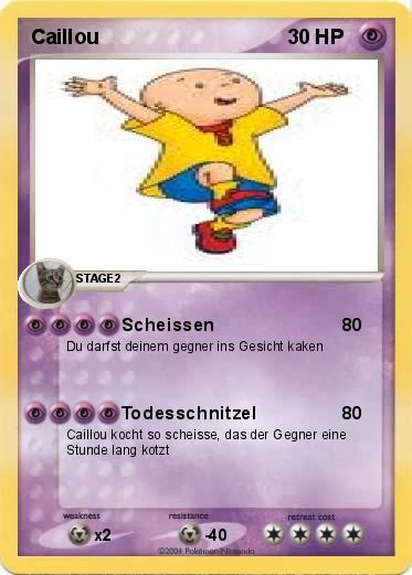 Pokemon Caillou