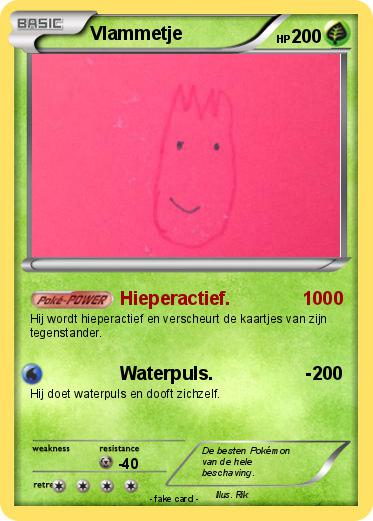 Pokemon Vlammetje