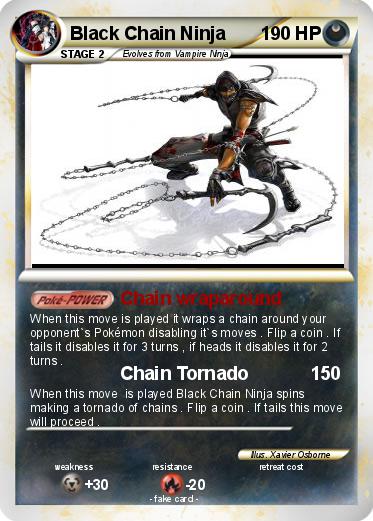 Pokemon Black Chain Ninja
