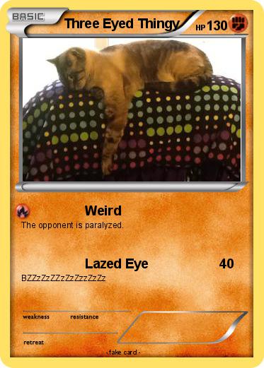 Pokemon Three Eyed Thingy