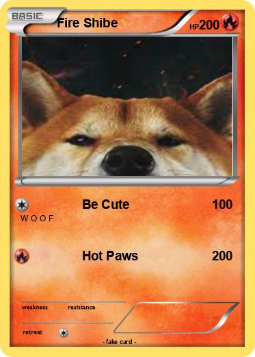 Pokemon Fire Shibe