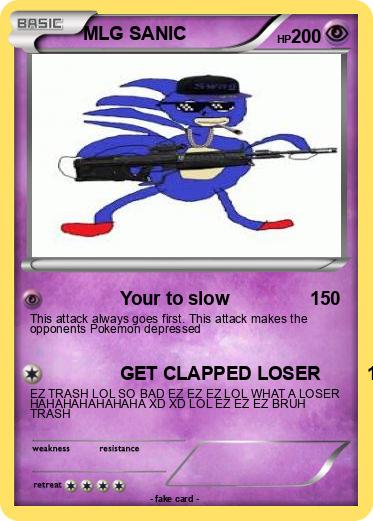 Pokemon MLG SANIC