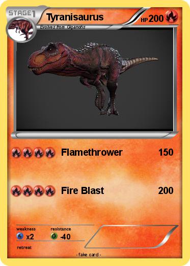 Pokemon Tyranisaurus