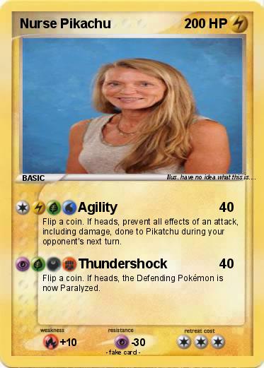 Pokemon Nurse Pikachu