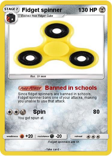 Pokemon Fidget spinner