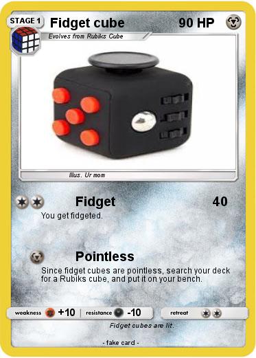 Pokemon Fidget cube Pokemon Fidget cube