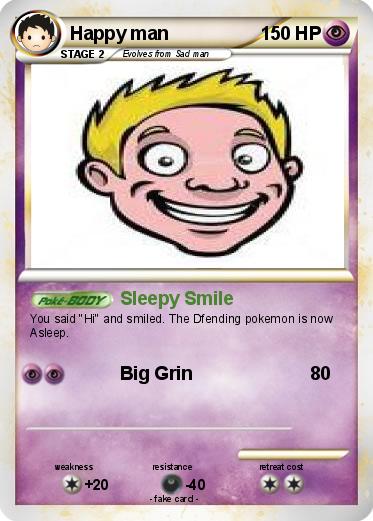 Pokemon Happy man