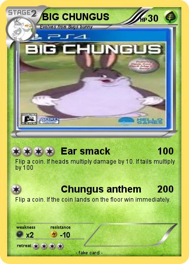 Pokemon BIG CHUNGUS