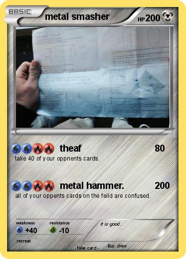 Pokemon metal smasher