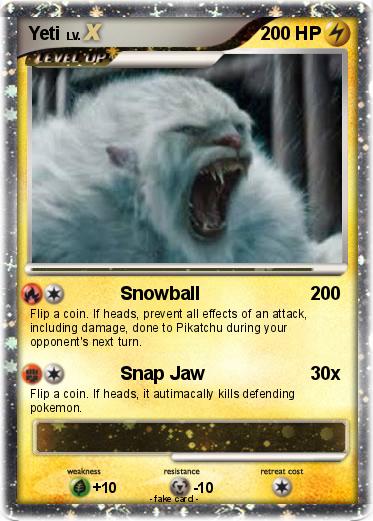 Pokemon Yeti