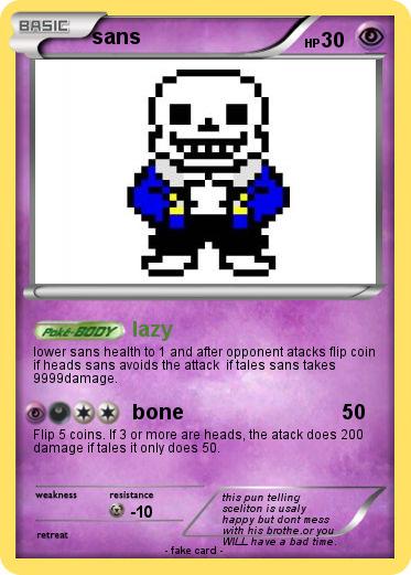 Pokemon sans