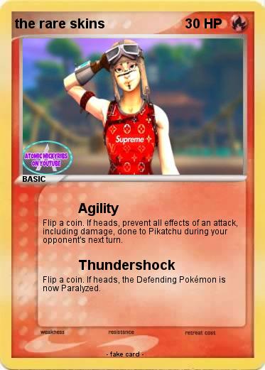 Pokemon the rare skins