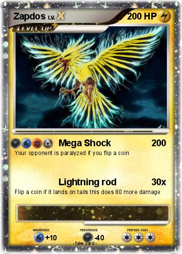 Pokemon Zapdos