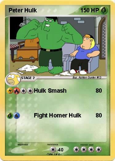 Pokemon Peter Hulk