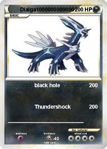 Pokemon Dialga1000000000000