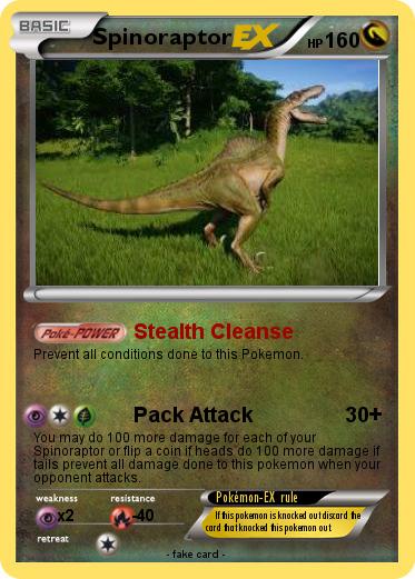 Pokemon Spinoraptor