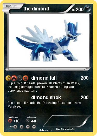 Pokemon the dimond