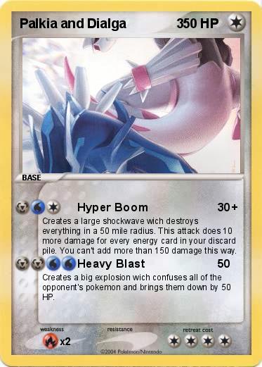 Pokemon Palkia and Dialga              3